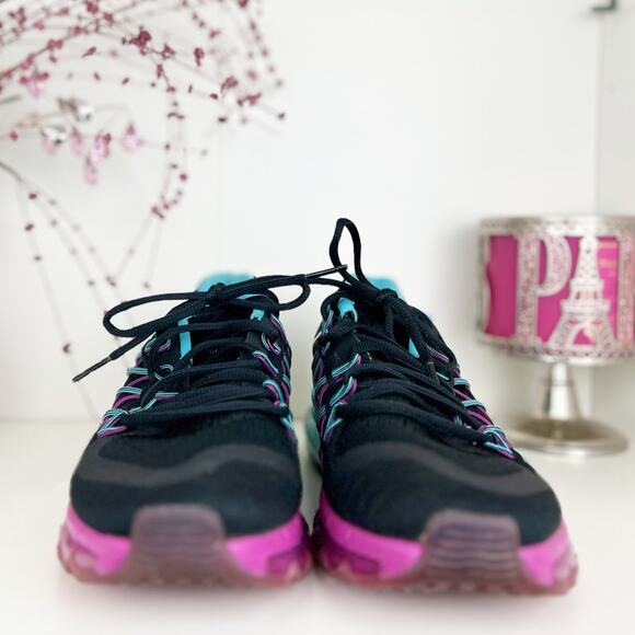 Nike Air Max 2015 Low Top Athletic Running Sneaker Shoes Black Clearwater Size 8 - Picture 5 of 12